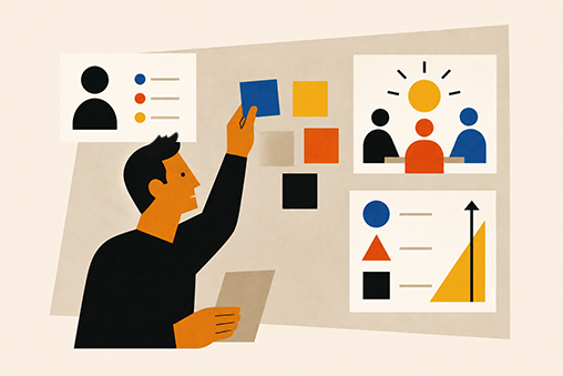 Illustration representing Define & Explore
