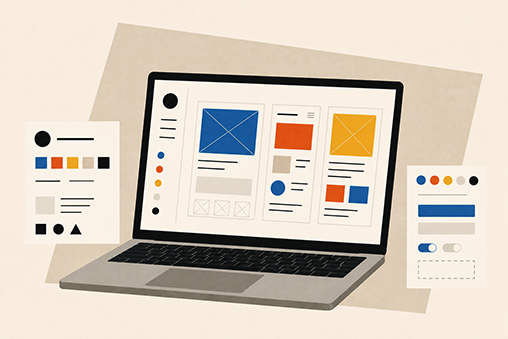 Illustration representing Design & Prototype