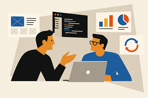 Illustration representing Validate and Improve